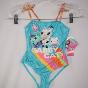 Gabby's Dollhouse Swim Suit Wearable Sunblock Size 5 Girls NEW